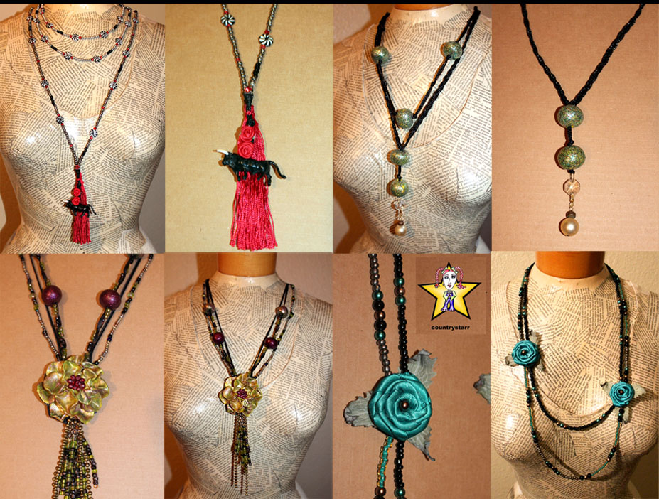 Countrystarr Necklaces by Beth Been 2013