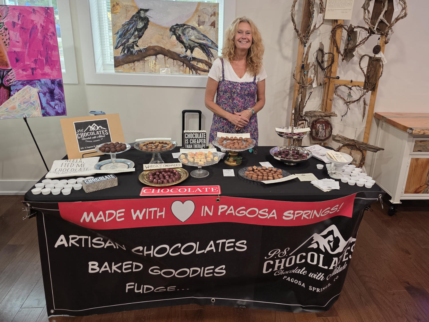 PS Chocolates at RiverWalk Inn